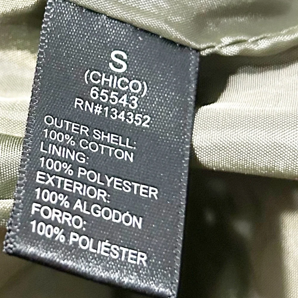 Ambiance Outerwear Cotton Army Green Field Utility Cargo Military Hooded Jacket